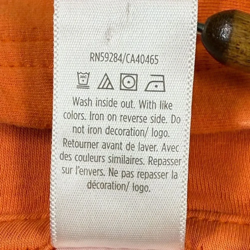 GYMBOREE Girls' Perfect Pumpkin Line Orange Pumpkin Pocket Full Zip Hoodie 6